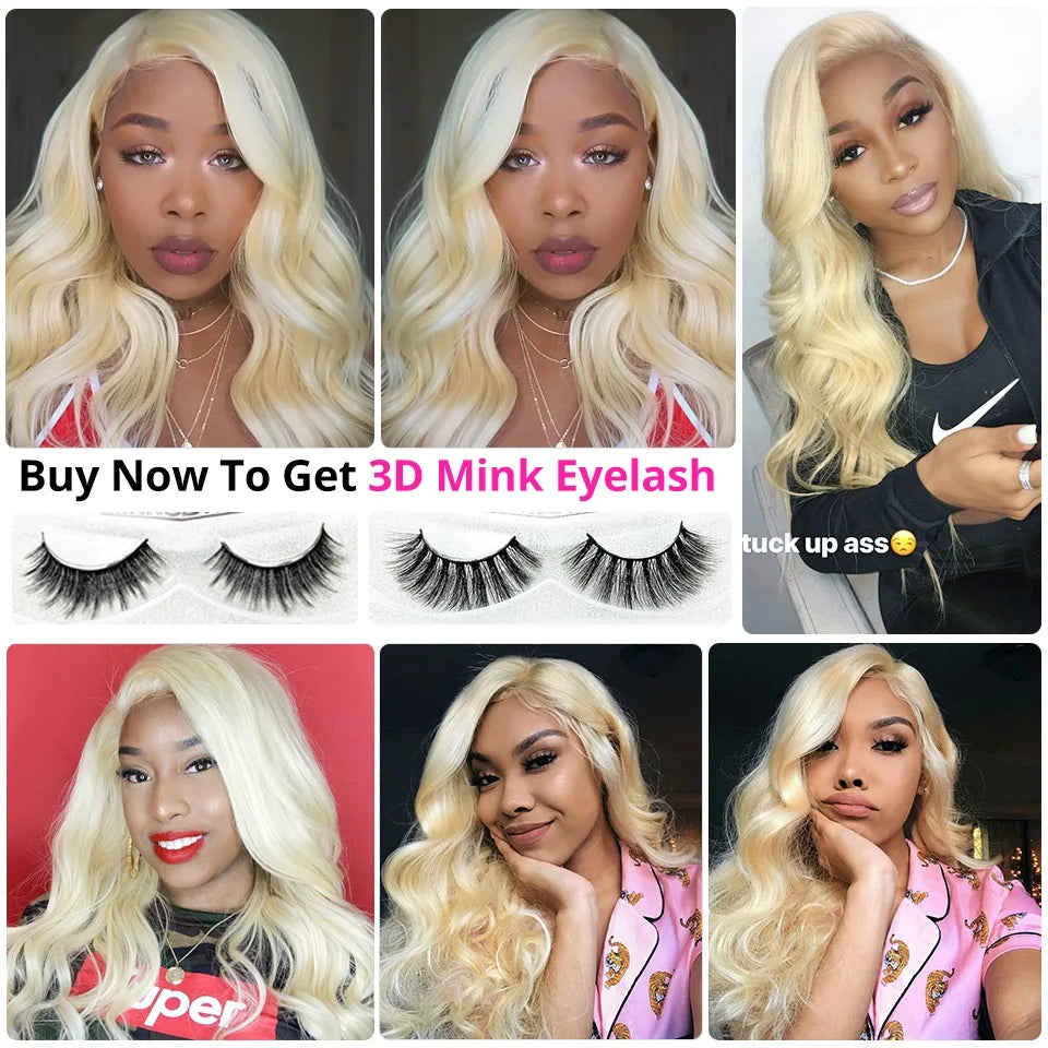AliPearl 613 Blonde Bundles With Closure 5x5 Free Part Body Wave Brazilian Hair Weave 3 Bundles With Closure Remy Hair Extension